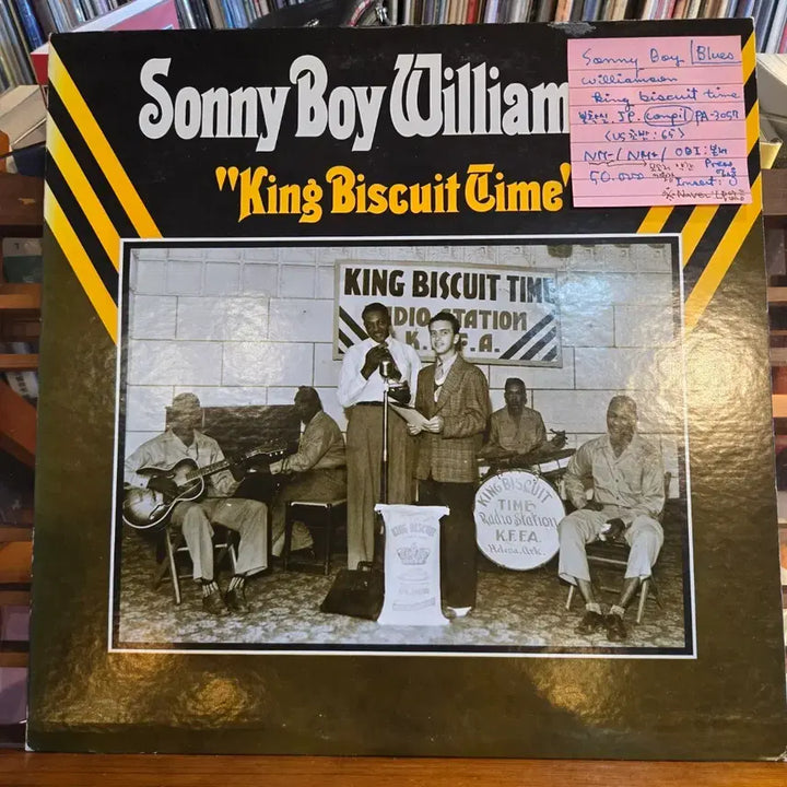 [BUNJANG] Sonny Boy Williamson King Biscuit Time LP / Sonny Boy Williamson.king biscuit time.불명.JP.NM-/NM+.민트급LP