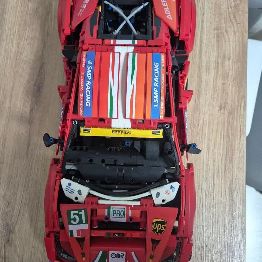 [BUNJANG] LEGO Compatible Technic Ferrari Racing Car / 레고 페라리
