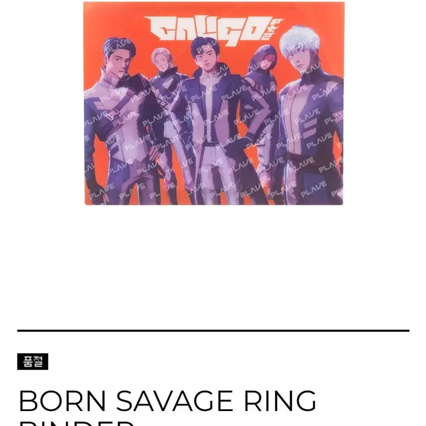 [BUNJANG] PlaYve Bon Voyage Ring Binder / 플레이브 본세비지 링바인더