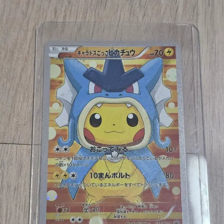 [BUNJANG] Pokemon Card Gyarados Cosplay Pikachu / 포켓몬 카드 갸라도스 코스프레 피카츄