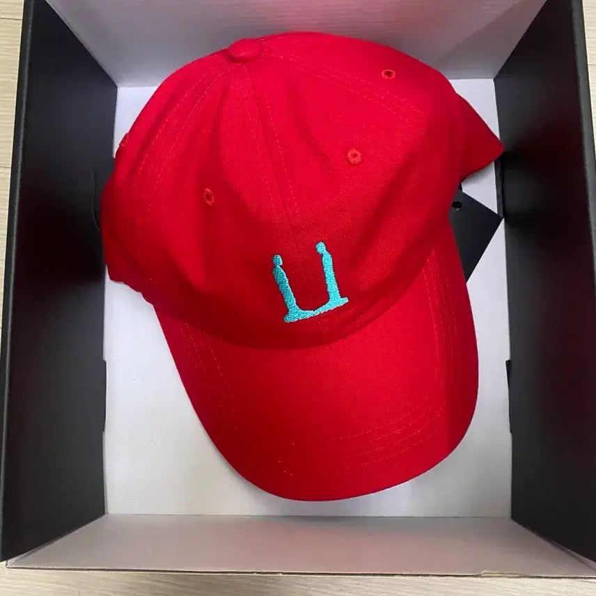[BUNJANG] G-Dragon Weavers Mensh Cap Red Unused / 지드래곤 위버멘쉬 캡 레드 미사용