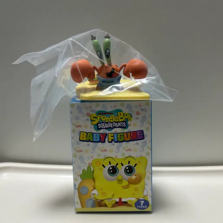 [BUNJANG] SpongeBob Baby Krabs Figure / 스폰지밥 베이비 피규어 집게사장