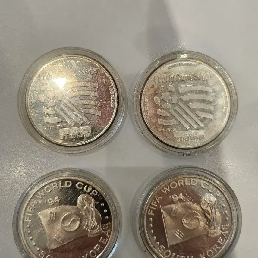 [BUNJANG] 1994 FIFA World Cup USA Commemorative 1oz .999 Fine Silver Limited Edition Medal / 1994 FIFA 월드컵 USA 기념 1oz .999 순은 한정판 메달