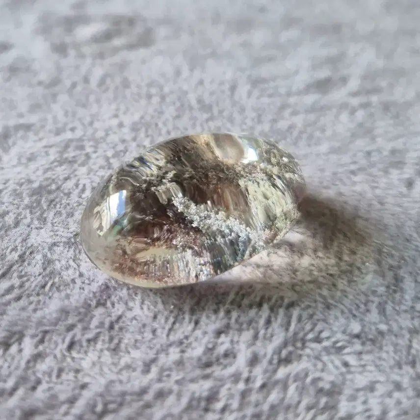 [BUNJANG] Garden Quartz Raw Stone Pendant - High Quality, Transparent / 초고퀄! 물처럼 맑고 아름다운 가든쿼츠 원석 정원수정 광물 펜던트