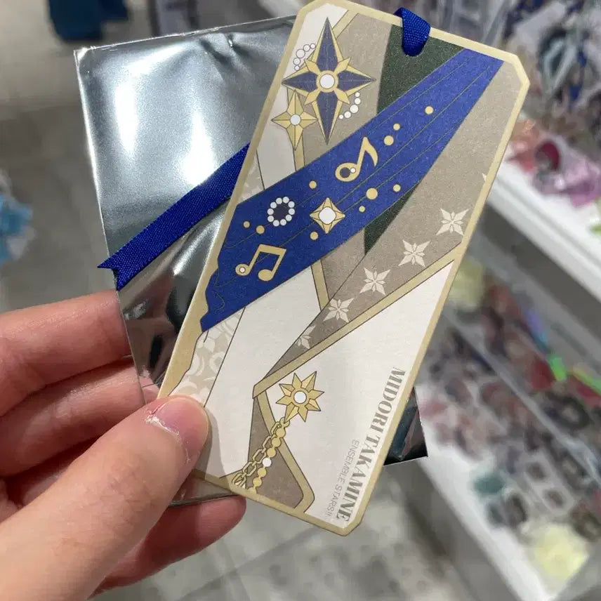 [BUNJANG] Ensemble Stars! Takanmine Midori Bookmark - Mofun Pop-up Exclusive / 앙스타 모펀 팝업 방문 특전 책갈피 타카미네 미도리