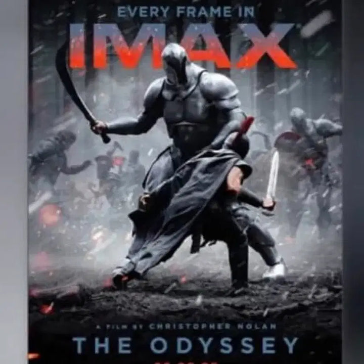 [BUNJANG] Odyssey Dolby + IMAX A3 Poster + TTT Bundle Set / 일괄) 오디세이 돌비+아이맥스 A3 포스터+ttt