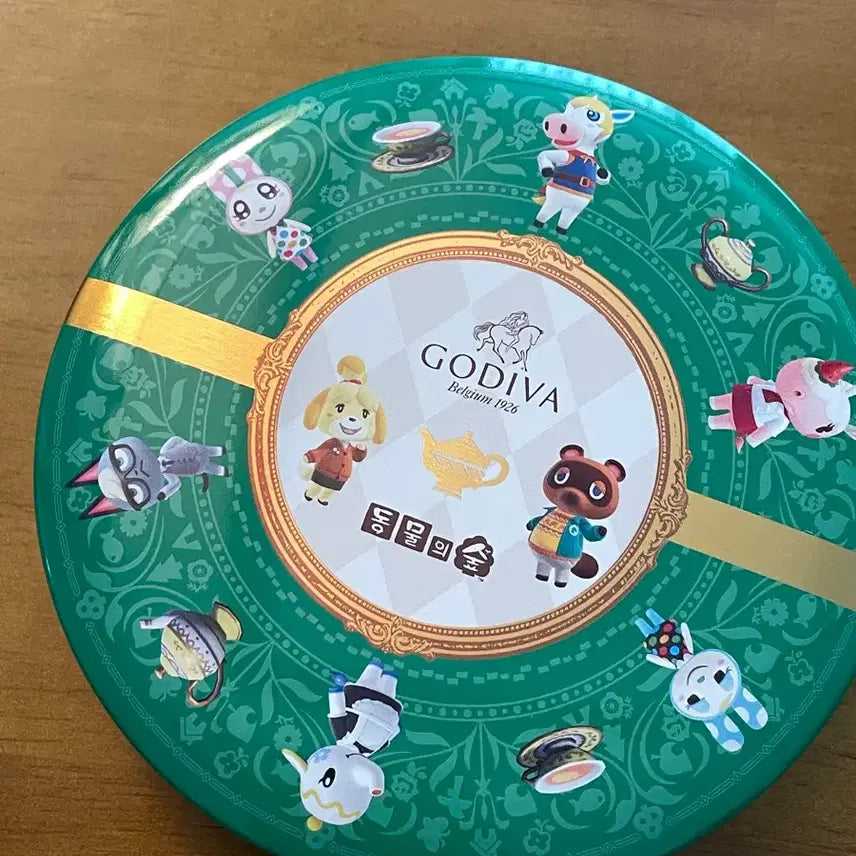 [BUNJANG] Godiva Animal Crossing Edition Tin Case / 고디바 동물의숲 에디션 틴케이스