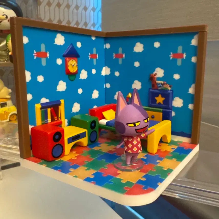 [BUNJANG] Animal Crossing Re-Ment Hyujuk Figure / 동물의숲 리멘트 히죽