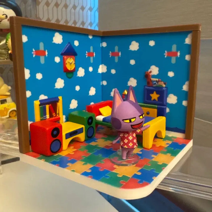 [BUNJANG] Animal Crossing Re-Ment Hyujuk Figure / 동물의숲 리멘트 히죽