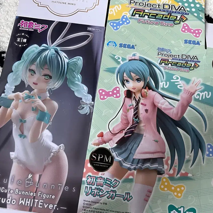 [BUNJANG] Hatsune Miku Rurudo B-Cute Bunny Girl Ver. White Figure / 하츠네 미쿠 루루도 비큐트 바니걸 ver.화이트 피규어