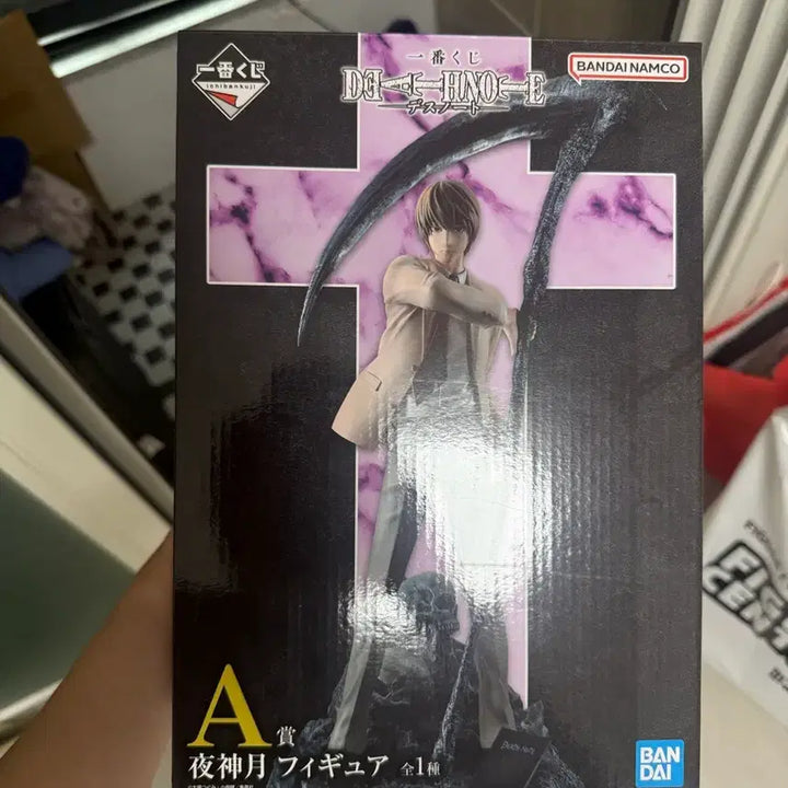 [BUNJANG] Death Note Light Yagami A Prize Figure &amp; Light Acrylic Stand / 데스노트 제일복권 라이토 a상 + 라이토 아크릴 개봉양품
