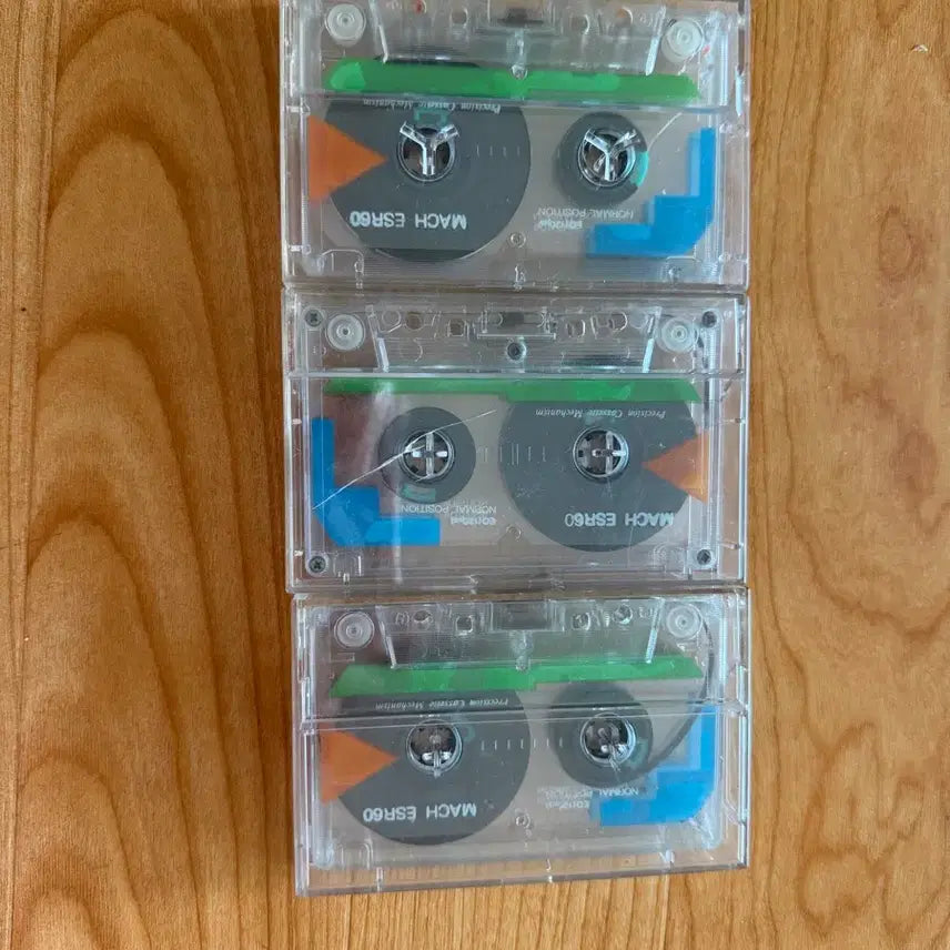 [BUNJANG] TDK MACH ESR60 Cassette Tape 3-Pack / TDK MACH ESR60 카세트 공테이프 3개