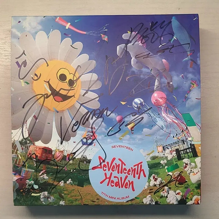 [BUNJANG] Seventeen All Members Signed Album / 비매) 세븐틴 전멤버 싸인앨범