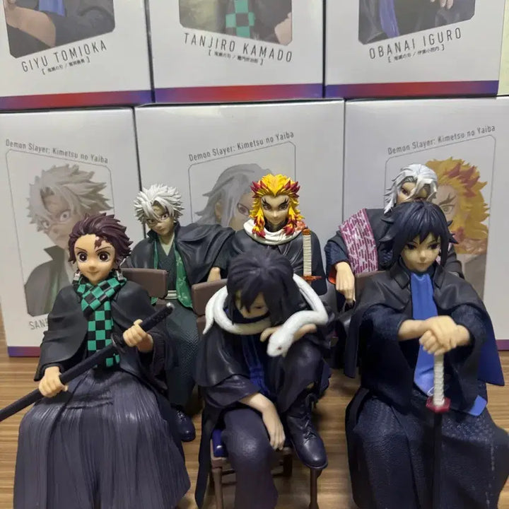 [BUNJANG] Demon Slayer Aniplex Seated Figure Bundle / 귀멸의 칼날 애니플렉스 좌상 피규어 일괄