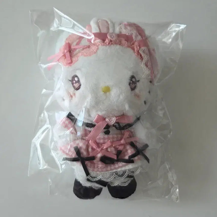 [BUNJANG] Sanrio Yumerybon Kitty Mascot Plush / 산리오 유메리본 꿈리본 키티 마스코트
