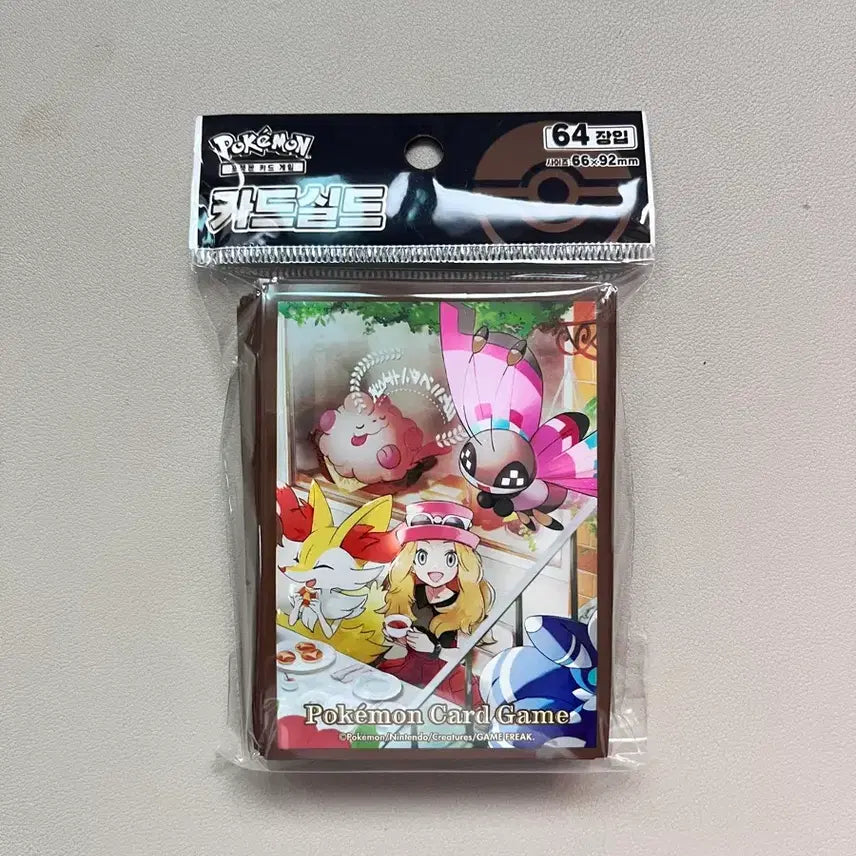 [BUNJANG] Pokemon Card Game Serena Sleeves (64 ct, Sealed) / 포켓몬 카드 게임 카드실드(슬리브) 세레나 64장입 미개봉