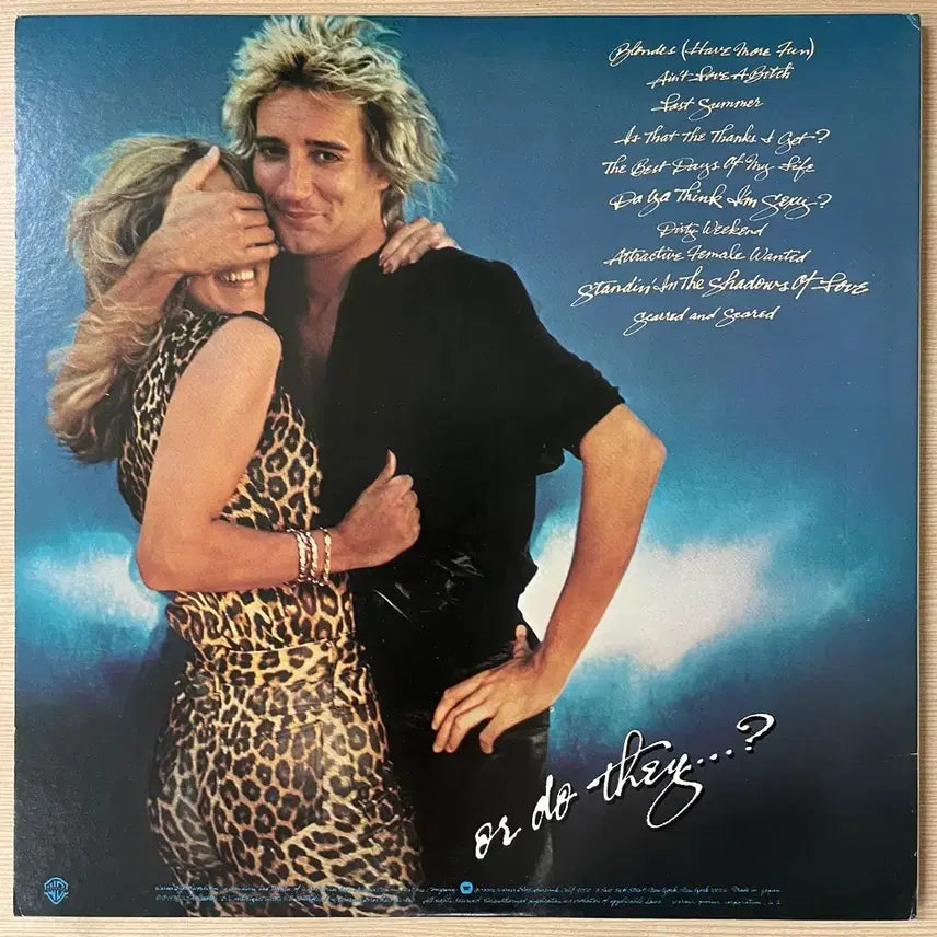[BUNJANG] Rod Stewart Blondes Have More Fun Imported LP / (수입LP) Rod Stewart / Blondes Have More Fun