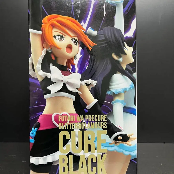[BUNJANG] Pretty Cure Glitter &amp; Glamours Cure Black Figure (Sealed) / 미개봉 빛의 전사 프리큐어 큐어 블랙 피규어 프리큐어 글리터&amp;글래머스