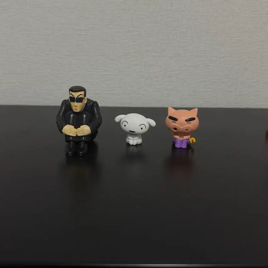 [BUNJANG] Crayon Shin-chan Machiboke 3종 Set (Black Bear, Buriburi, Shiro) / 짱구는 못말려 마치보케 3종 흑곰 부리부리 1탄 흰둥이