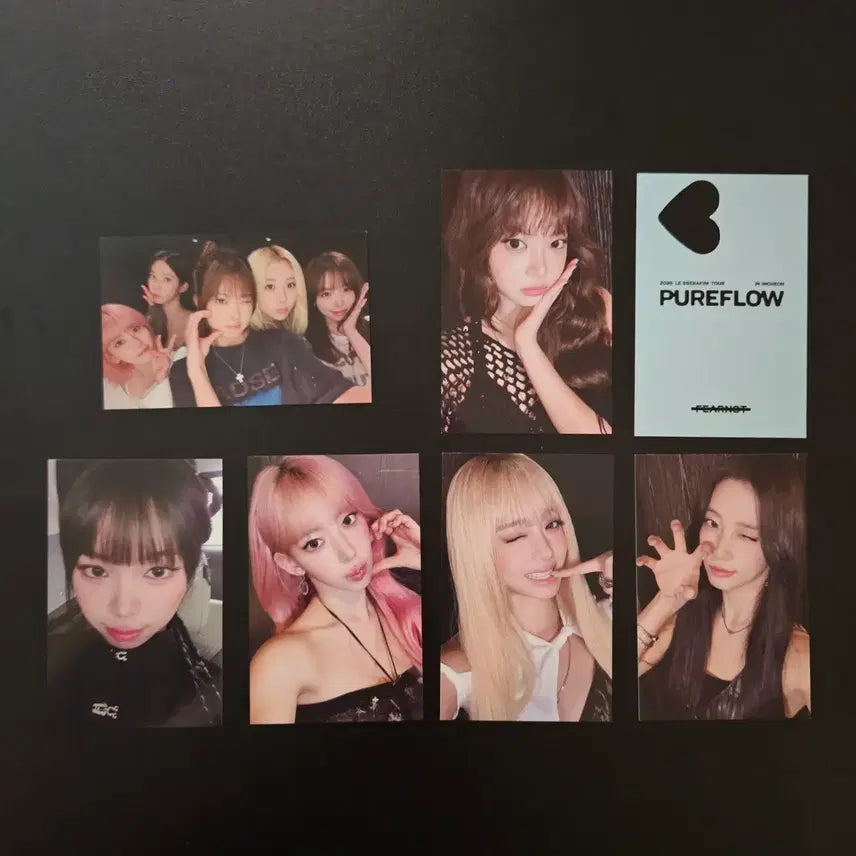 [BUNJANG] LE SSERAFIM Fearnada Concert Lucky Draw Group Photocard / 르세라핌 콘서트 피어나존 포카 + 럭키드로우 단체