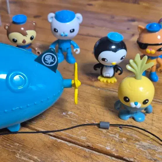 [BUNJANG] Octonauts Figure Set with Mini Submarine / 옥토넛 피규어