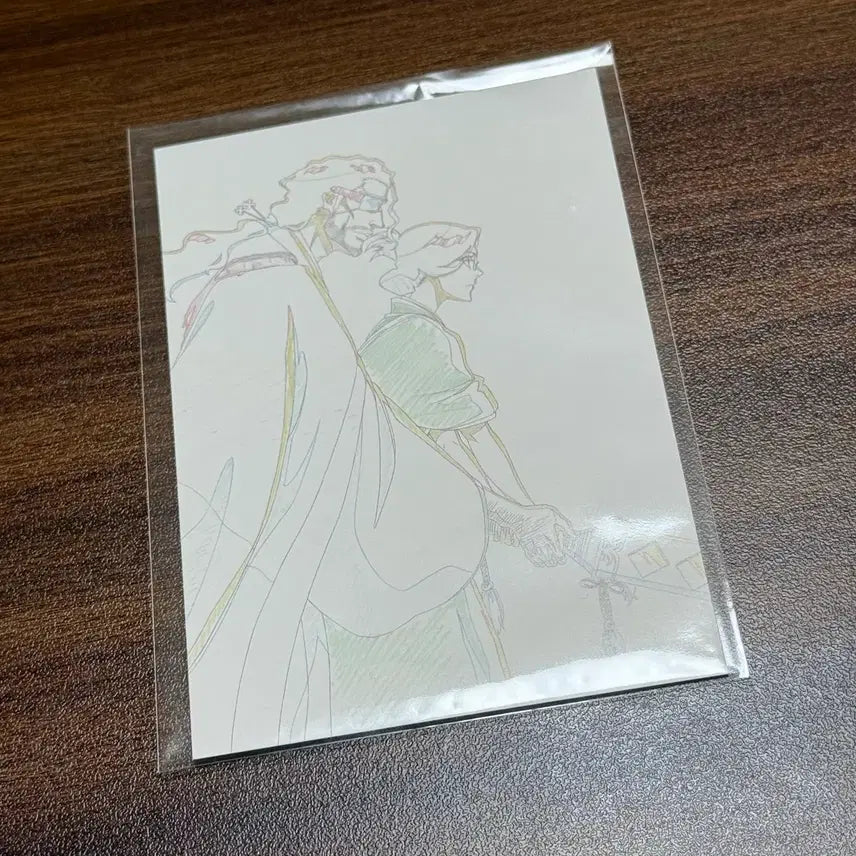 [BUNJANG] Bleach Shunsui Kyoraku &amp; Nanao Ise Original Art Postcard Set / 블리치 쿄라쿠 슌스이 + 이세 나나오 원화 엽서
