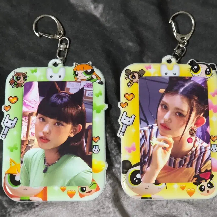 [BUNJANG] NewJeans Powerpuff Girls Bundle Set Photocard Holder / (일괄) 뉴진스 파워퍼프걸 포카 포카 홀더 판매합니다