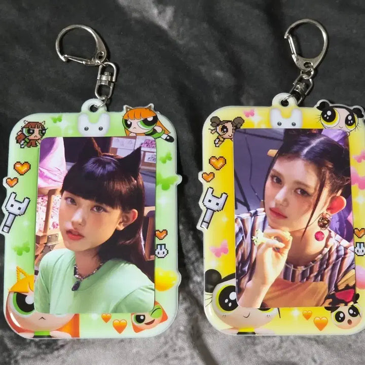 [BUNJANG] NewJeans Powerpuff Girls Bundle Set Photocard Holder / (일괄) 뉴진스 파워퍼프걸 포카 포카 홀더 판매합니다