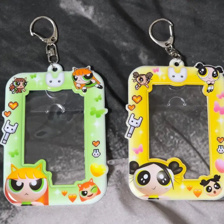 [BUNJANG] NewJeans Powerpuff Girls Bundle Set Photocard Holder / (일괄) 뉴진스 파워퍼프걸 포카 포카 홀더 판매합니다