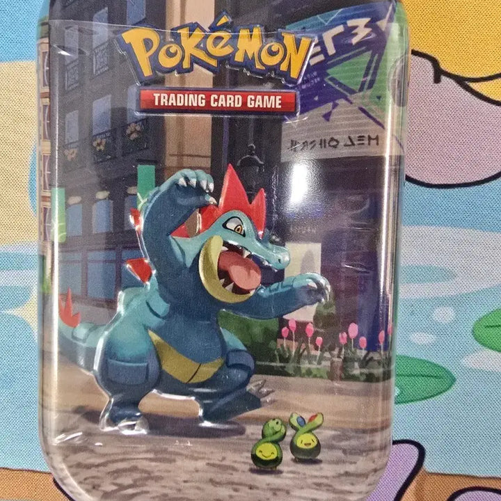 [BUNJANG] Pikachu Lumios City Mini Tin Pokemon Card Game / 피카츄카드 루미오 미니틴 팝니다