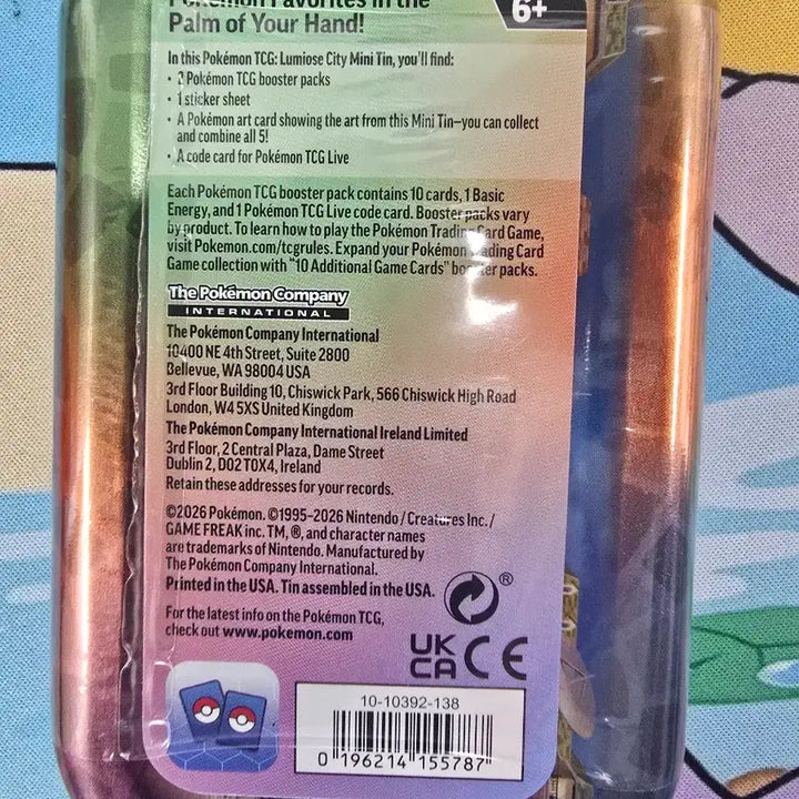 [BUNJANG] Pikachu Lumios City Mini Tin Pokemon Card Game / 피카츄카드 루미오 미니틴 팝니다