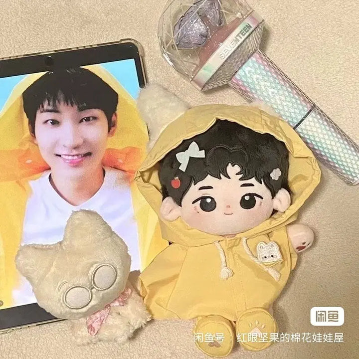 [BUNJANG] SEVENTEEN Wonwoo Doll (20cm + 10cm) / 세븐틴 원우 인형