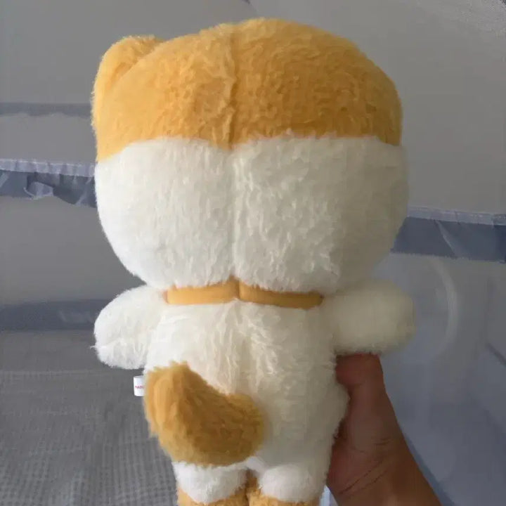 [BUNJANG] MiniB Fluffy Plush Cheese 30cm Doll / 미니브 플러피 플러쉬 치즈 30cm 인형