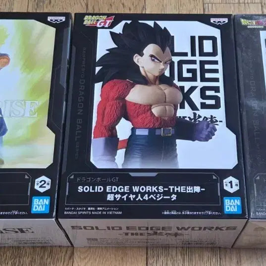 [BUNJANG] Dragon Ball Super Saiyan Vegeta, Super Saiyan 4 Vegeta &amp; Broly Figure Bundle Set / 드래곤볼 초사이어인 베지터&amp; 초사이어인4 베지터&amp;브로리 피규어 일괄 판매합니다.