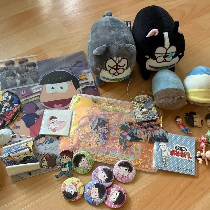 [BUNJANG] Osomatsusan Official &amp; Unofficial Goods Bundle Set / 오소마츠상 공식, 비공식 굿즈 세트