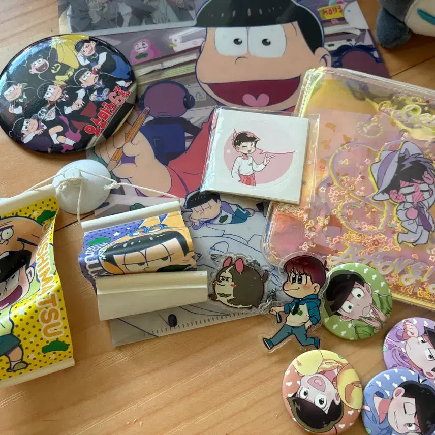 [BUNJANG] Osomatsusan Official &amp; Unofficial Goods Bundle Set / 오소마츠상 공식, 비공식 굿즈 세트