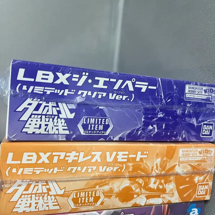 [BUNJANG] LBX Achilles Emperor Limited Clear Version Plastic Model Kit Set / LBX 아킬레스 엠페러