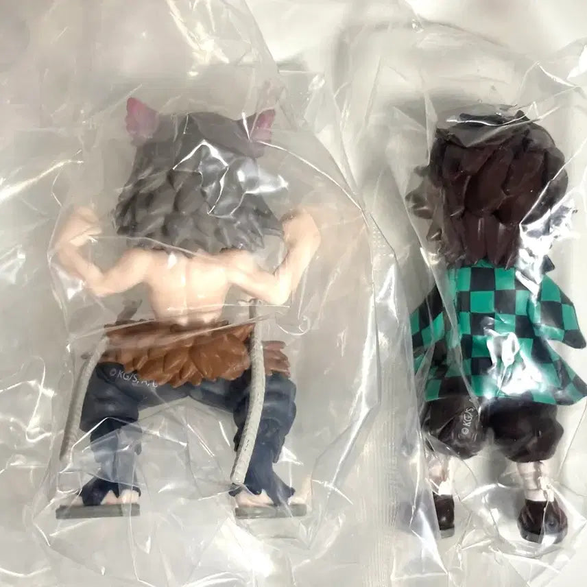 [BUNJANG] Anime Figures Demon Slayer Tanjiro Inosuke Set / 귀멸의 칼날 팔버스 피규어 1탄 탄지로 이노스케 귀칼