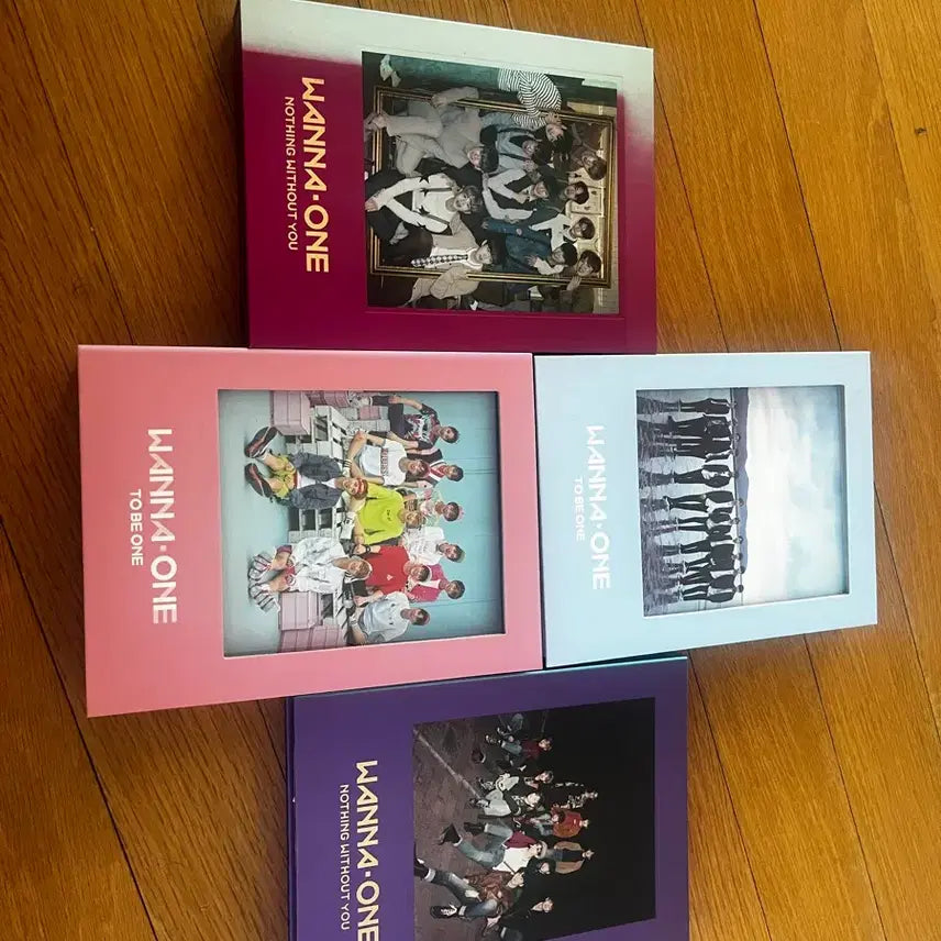 [BUNJANG] Wanna One 1st Album TO BE ONE 4 Versions Set / 워너원 (Wanna One) 앨범 처분해요
