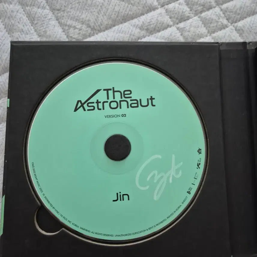[BUNJANG] BTS Jin The Astronaut Signed Album / 방탄소년단 진 석진 디애스트로넛 싸인앨범