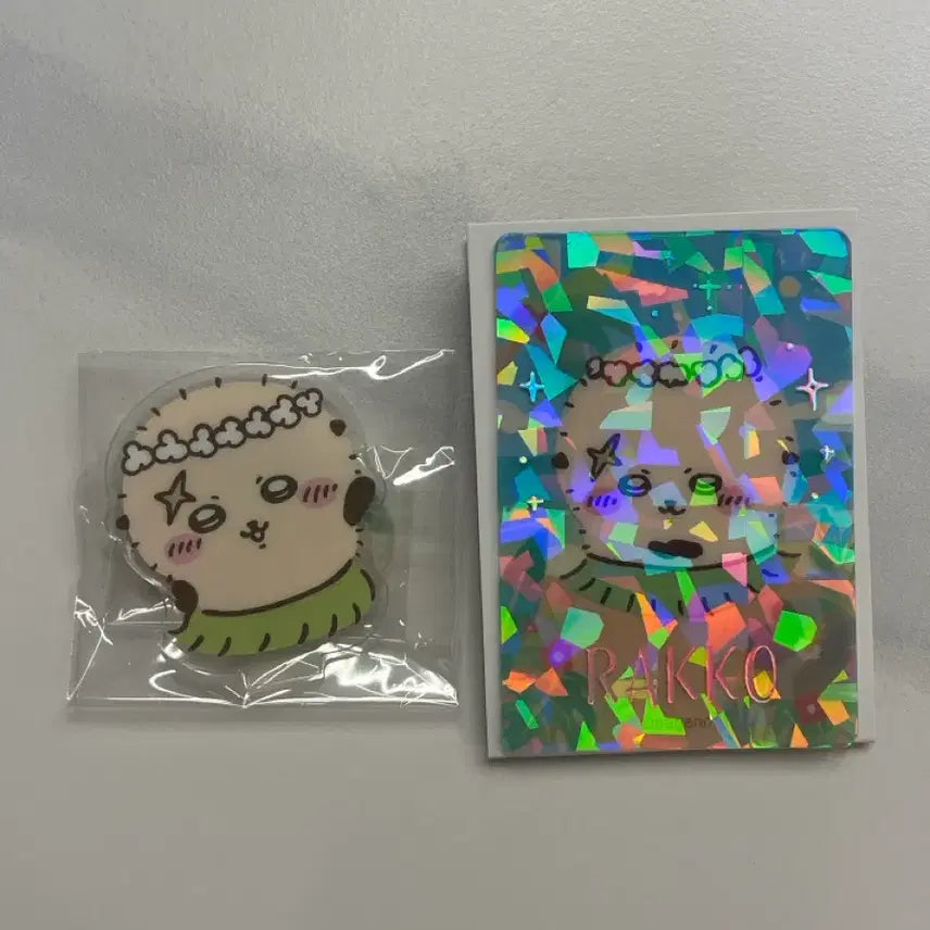 [BUNJANG] Secret of Mermaid Island Rakko Acrylic Clear Card / 인어섬의 비밀 랏코 아크릴 클리어카드
