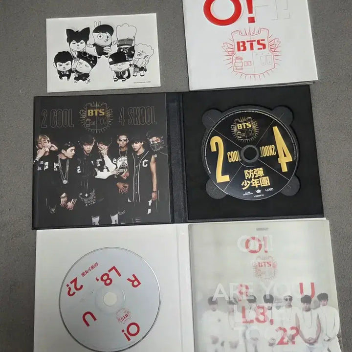[BUNJANG] BTS 2 Cool 4 Skool + O!RUL8,2? Bundle Set / 방탄 앨범(2 cool 4 skool + o!rul8,2?)