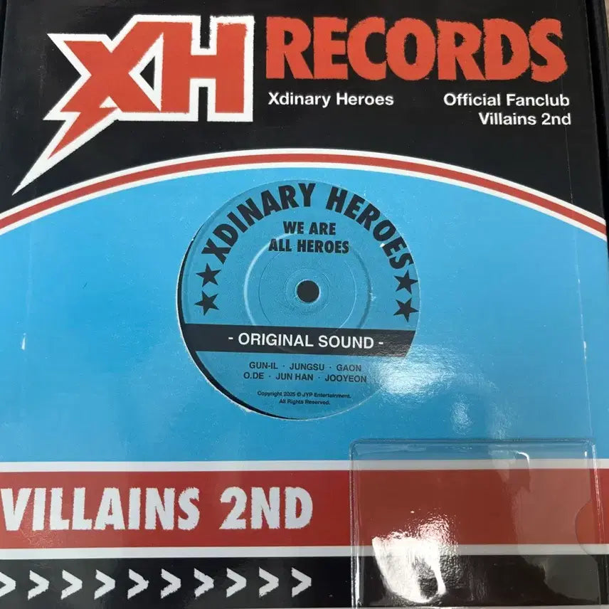[BUNJANG] Xdinary Heroes Villains 2nd Fanclub Kit Full Set / 택포 엑디즈 빌런즈 2기 팬클럽 키트 xdinaryheros villains
