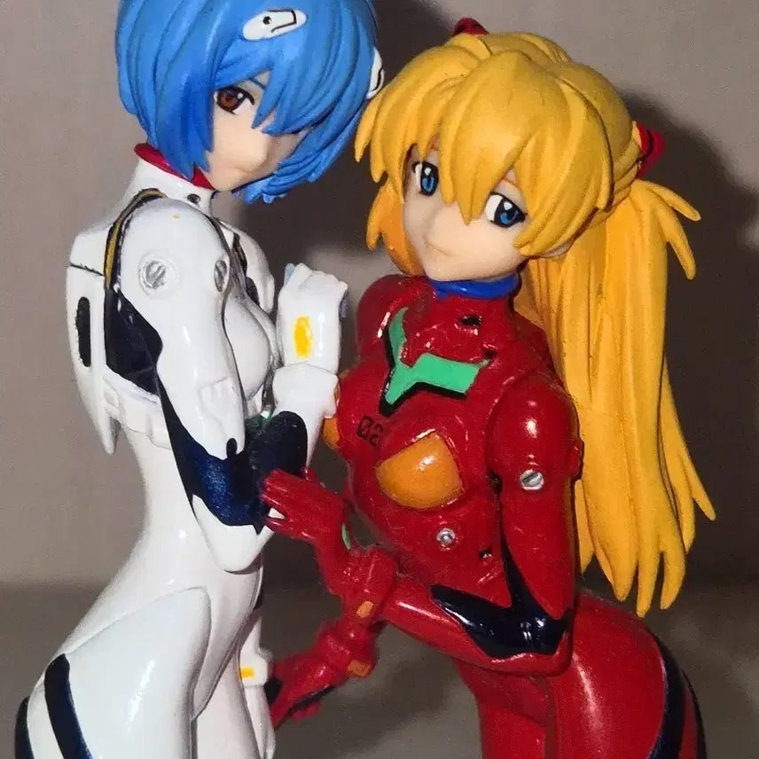[BUNJANG] Kaiyodo Evangelion Ayanami Rei Asuka Langley Mini Figure Bundle Set / 일괄) 에반게리온 아야나미 레이 아스카 랑그레이 미니 피규어 포트레이트 카이요도 영에이스 고전