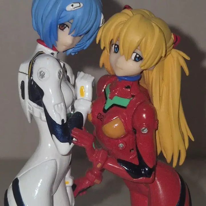 [BUNJANG] Kaiyodo Evangelion Ayanami Rei Asuka Langley Mini Figure Bundle Set / 일괄) 에반게리온 아야나미 레이 아스카 랑그레이 미니 피규어 포트레이트 카이요도 영에이스 고전