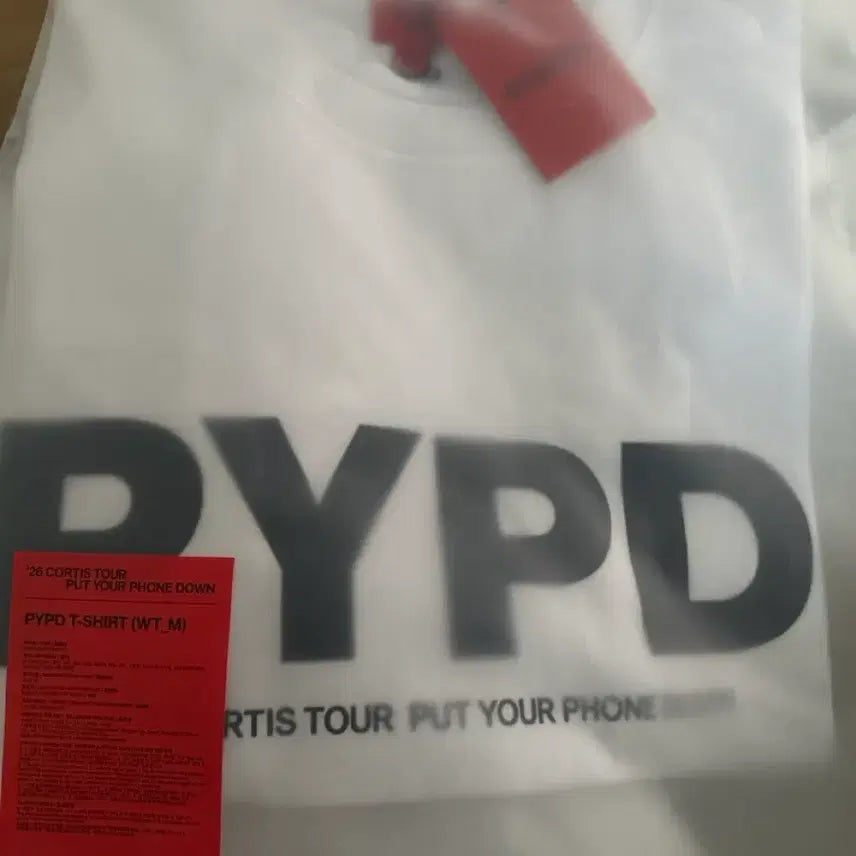 [BUNJANG] PYPD 26 Cortis Tour T-Shirt M / PYPD 26 CORTIS TOUR 반팔 티셔츠 코르티스 M