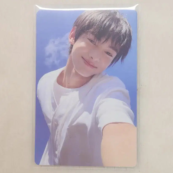 [BUNJANG] TWS Hanji Sparkling Blue Photocard / 투어스 한진 포카