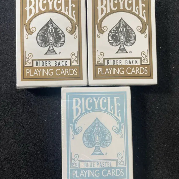 [BUNJANG] Bicycle Gold, Blue Pastel Deck - Sealed / 바이시클 골드, 블루 파스텔 미개봉
