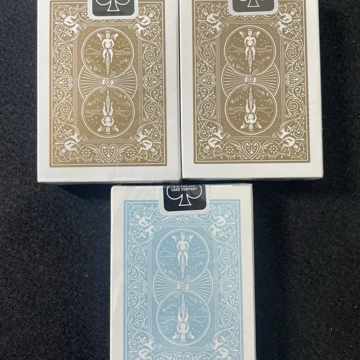 [BUNJANG] Bicycle Gold, Blue Pastel Deck - Sealed / 바이시클 골드, 블루 파스텔 미개봉