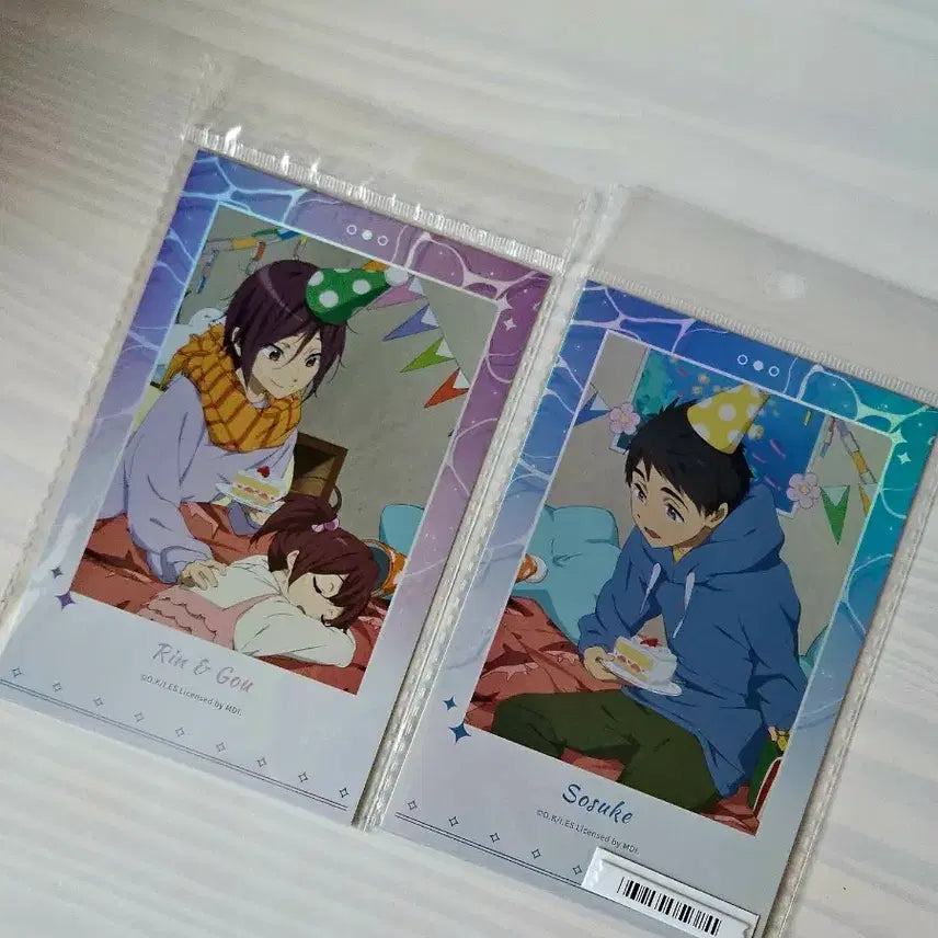[BUNJANG] Free! Photocard Bundle Set Matsuoka Rin, Gou, Sousuke / 미개봉, 일괄)Free! 프리 포토카드 마츠오카 린 고우 소스케